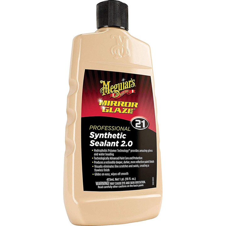 Разтвор за автомобил за защита на боята след полиране Meguiar's, 473 мл, Synthetic Sealant 2.0 Professional