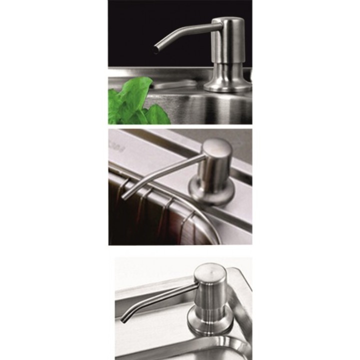 Dozator, InterCeramic, PVC, Gri