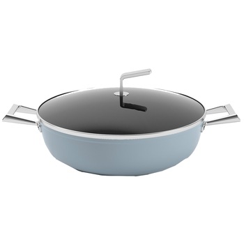 Cratita joasa 28 cm cu capac si manere Luna Induction Cratita joasa 28 cm cu capac si manere Luna Induction