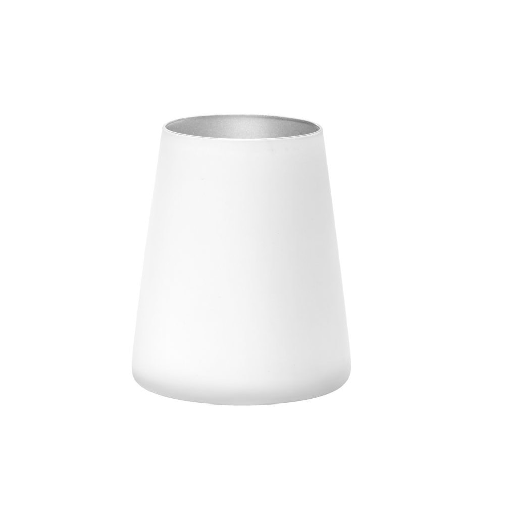 Set 6 pahare bicolor Alb-Argintiu 380 ml, Stolzle, linia plata Power