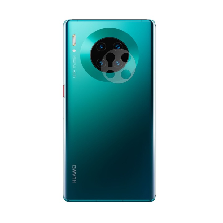 4X Skinz HD láthatatlan kameravédő fólia készlet Huawei Mate 30 Pro készülékhez – Ultra-átlátszó szilikonfólia teljes lefedéssel, ragasztóval és rugalmassággal