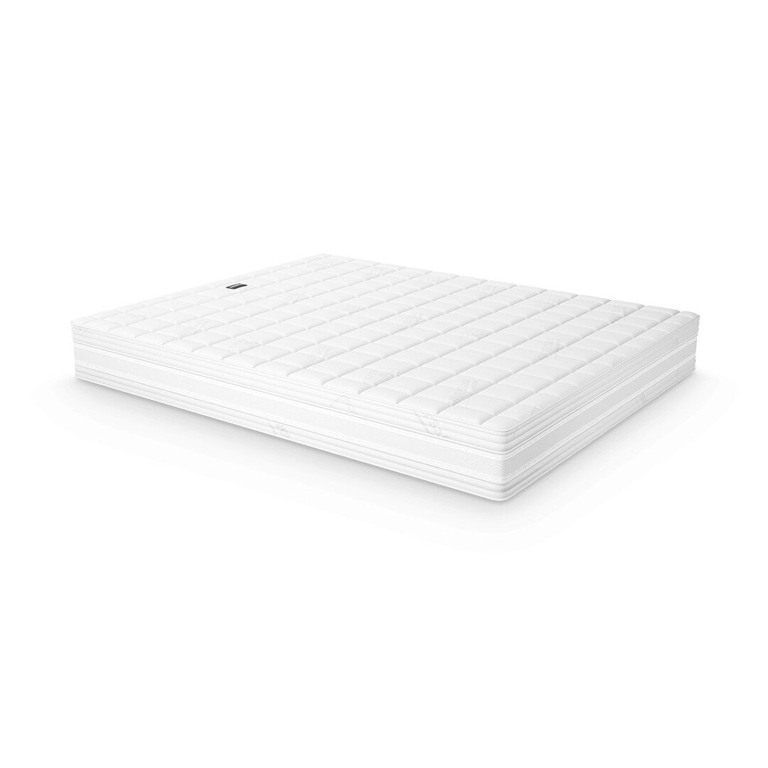 Saltea, Magniflex, Silvercare, 90x190x22 cm, spuma poliuretanica cu memorie, ioni de argint, husa detasabila, sistem aerisire, fermitate medie