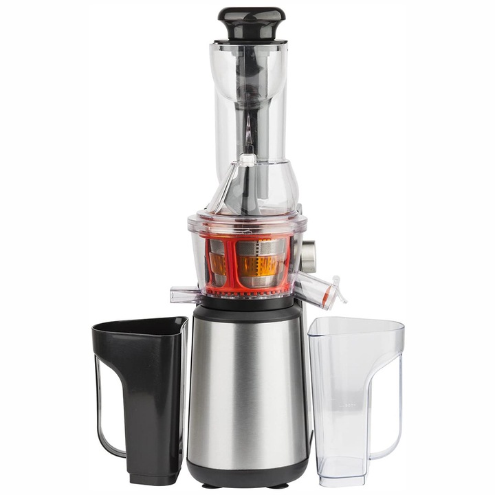 Сокоизстисквачка H.Koenig GSX18 Slow Juicer, 1L, повече сок, 400W, Безшумна, Сребърен / Черен, *# 16235325