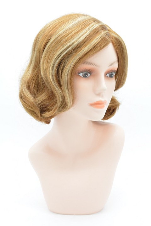 Дамска перука Socap, тъмно русо