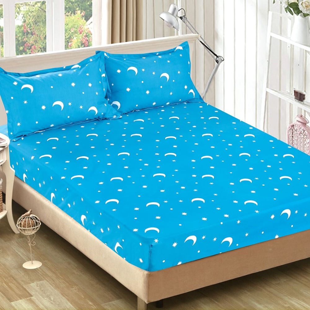 Set Husa De Pat + 2 Fete de Perna, 3 Piese, Pat 2 Persoane, HB-89