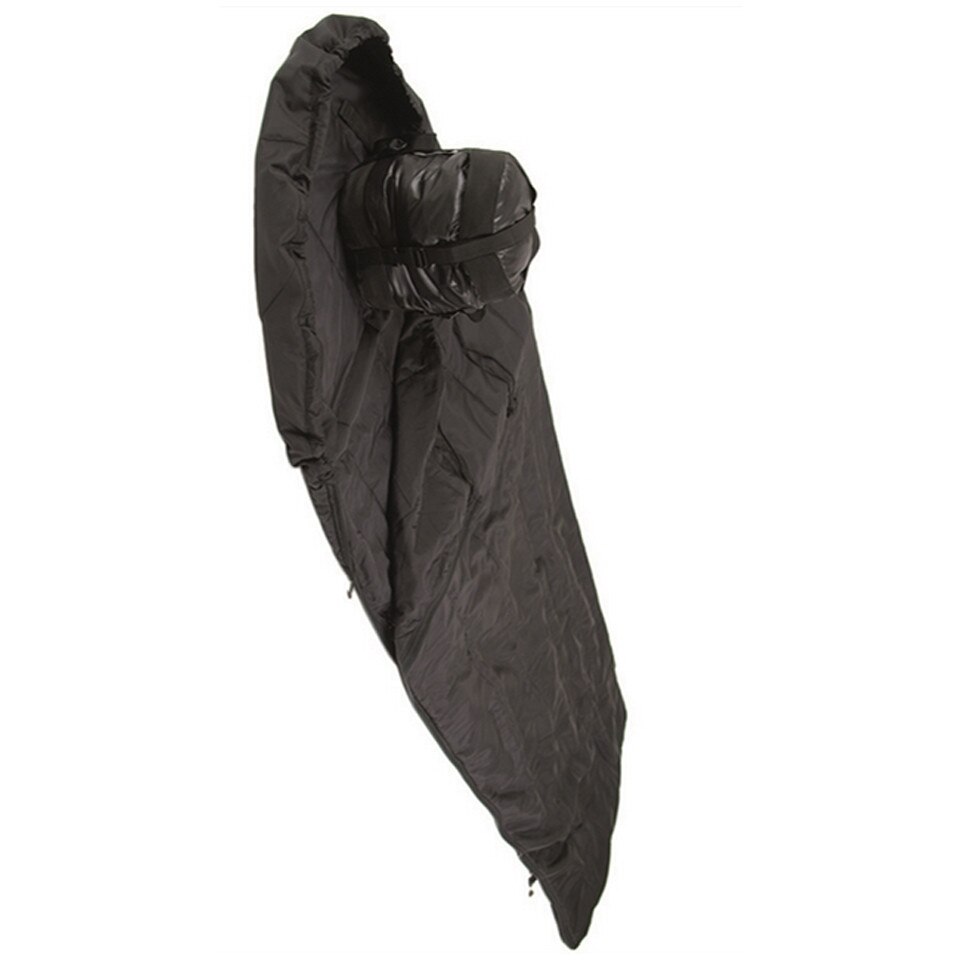 Sac de dormit, MIL-TEC®, survival, negru