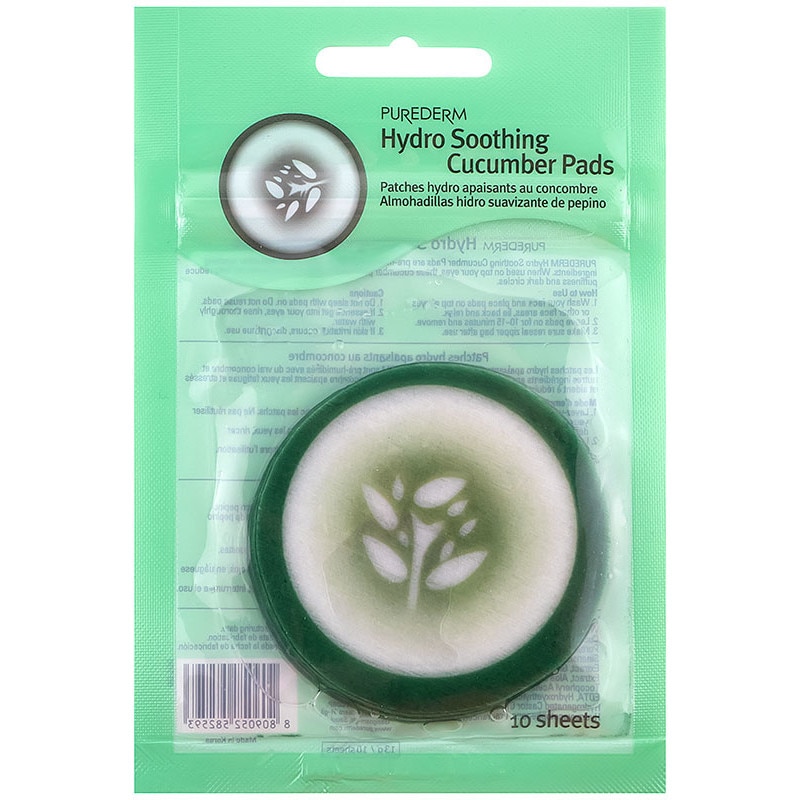 Discuri Anticearcane Hidratante cu Castraveti 10 bucati