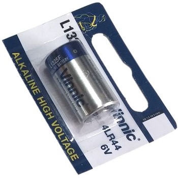 Baterie alcalina Vinnic 6V, 4LR44, PX28, L1325F, A544, V4034PX, 2CR11108 Baterie alcalina Vinnic 6V, 4LR44, PX28, L1325F, A544, V4034PX, 2CR11108