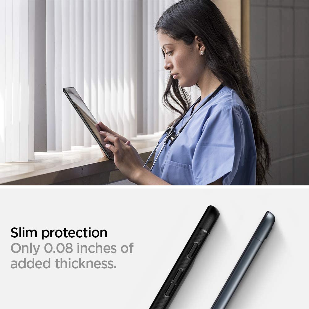 Carcasa Spigen Rugged Armor compatibila cu Samsung Galaxy Tab A 10.1 inch (2019) Black