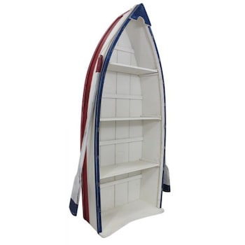 Raft marin Sea Club, model barca, 3 polite, 46x112x21cm Raft marin Sea Club, model barca, 3 polite, 46x112x21cm