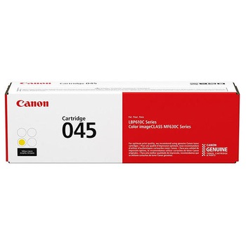Cartus toner CRG-045Y galben Canon original 1300 pagini Cartus toner CRG-045Y galben Canon original 1300 pagini