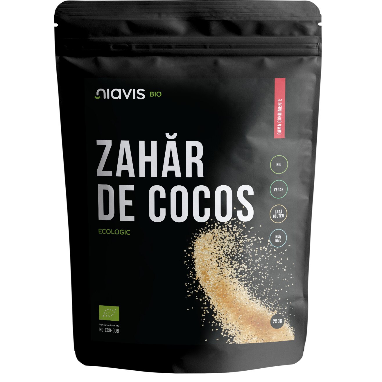 Niavis Zahar de Cocos Ecologic/BIO 250g