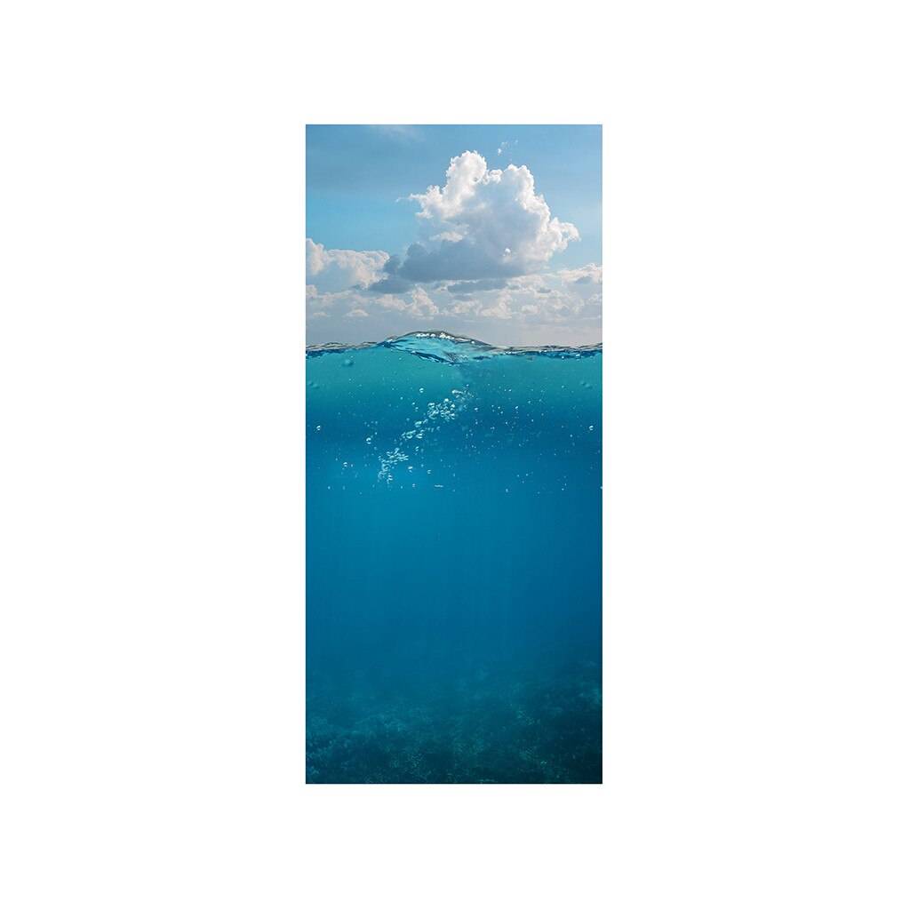 Autocolant usa Sub apa, Folina, albastru, 92x205 cm