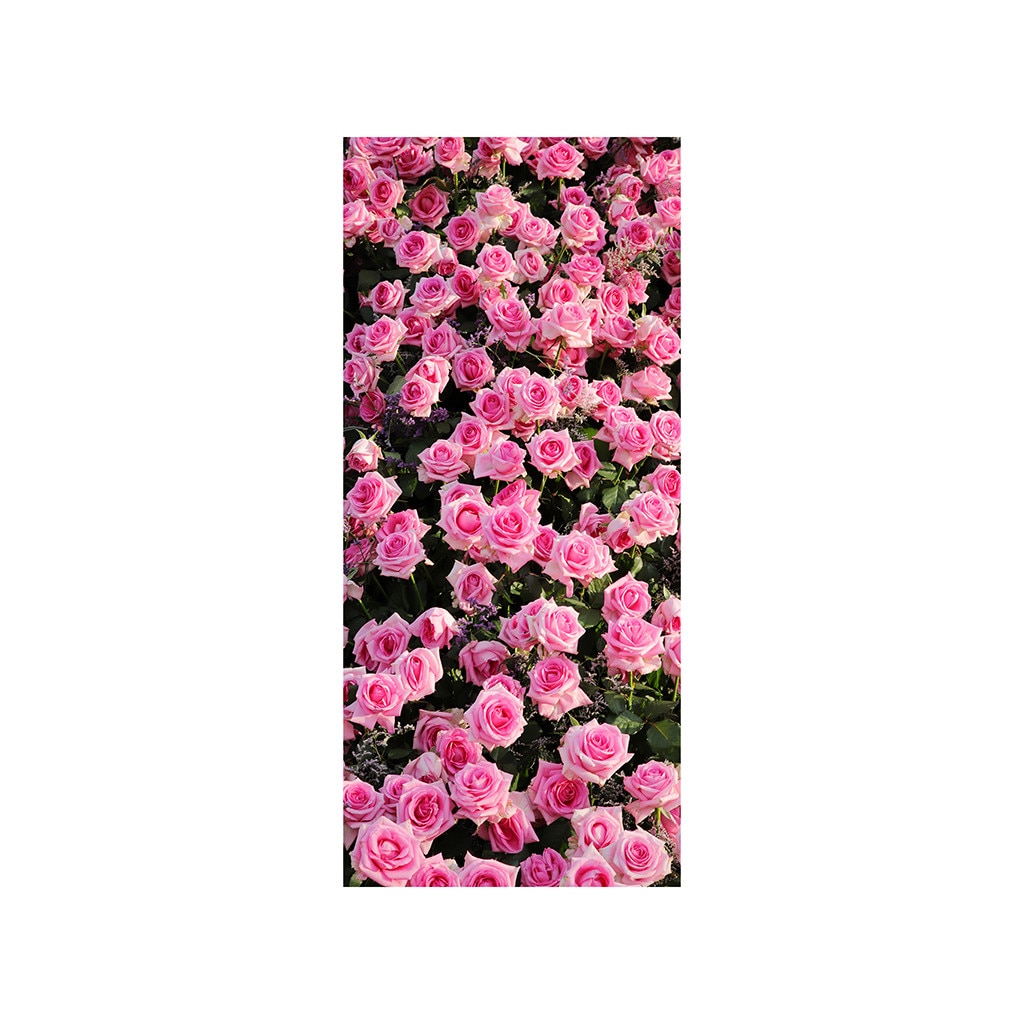 Autocolant usa Trandafiri roz, Folina, floral, 92x205 cm