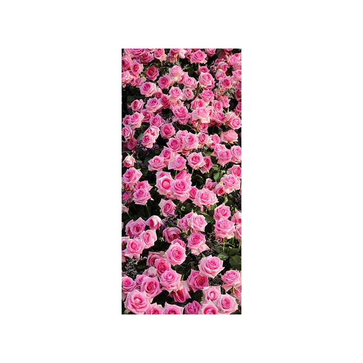 Autocolant usa Trandafiri roz, Folina, floral, 92x205 cm