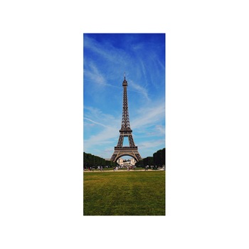 Autocolant usa Turnul Eiffel, Folina, peisaj urban, 92x205 cm Autocolant usa Turnul Eiffel, Folina, peisaj urban, 92x205 cm