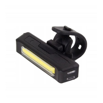 Lanterna bicicleta LED COB 100 lm, Esperanza, acumulator reincarcabil USB, 3 moduri iluminare, fixare ghidon Lanterna bicicleta LED COB 100 lm, Esperanza, acumulator reincarcabil USB, 3 moduri iluminare, fixare ghidon