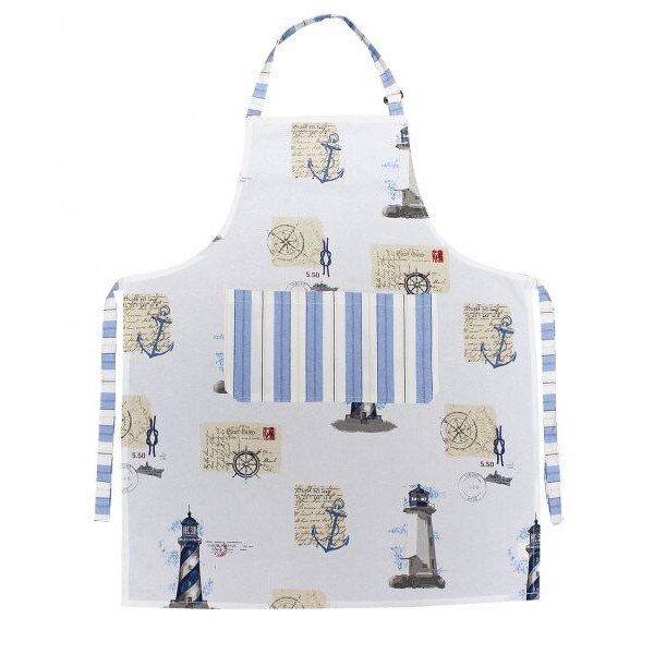 Sort de bucatarie Sea Club, bumbac, 70x85cm