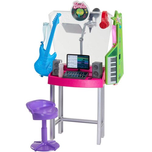 Set de Joaca studioul de muzica al lui Barbie, 3 ani+