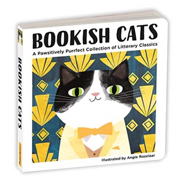 Bookish Cats Board Book de Angie Rozelaar