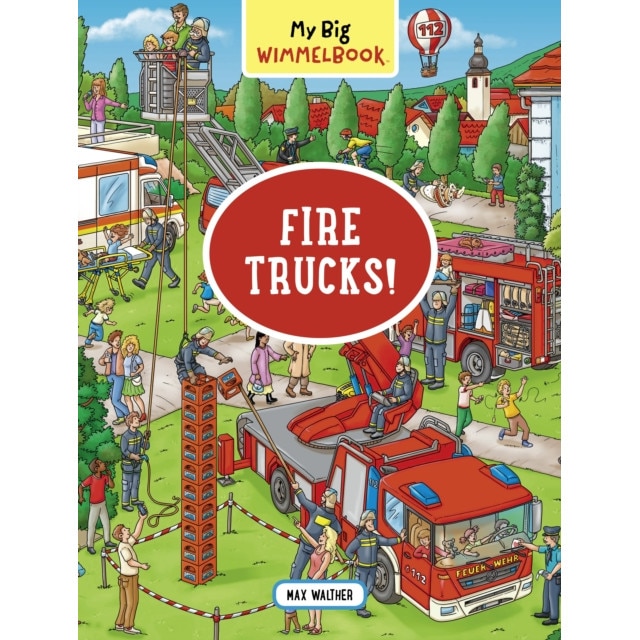 My Big Wimmelbook--Fire Trucks! de Max Walther