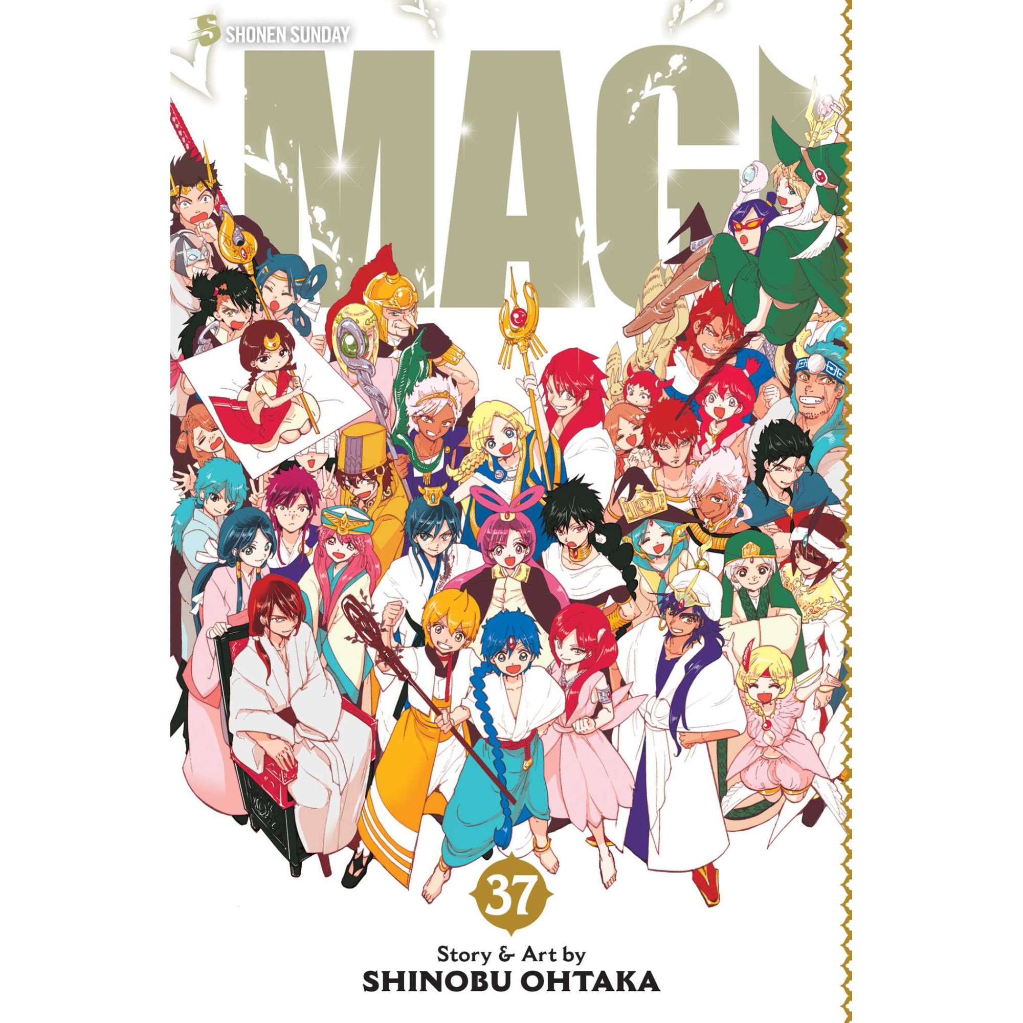 Magi: The Labyrinth of Magic, Vol. 37 de Shinobu Ohtaka