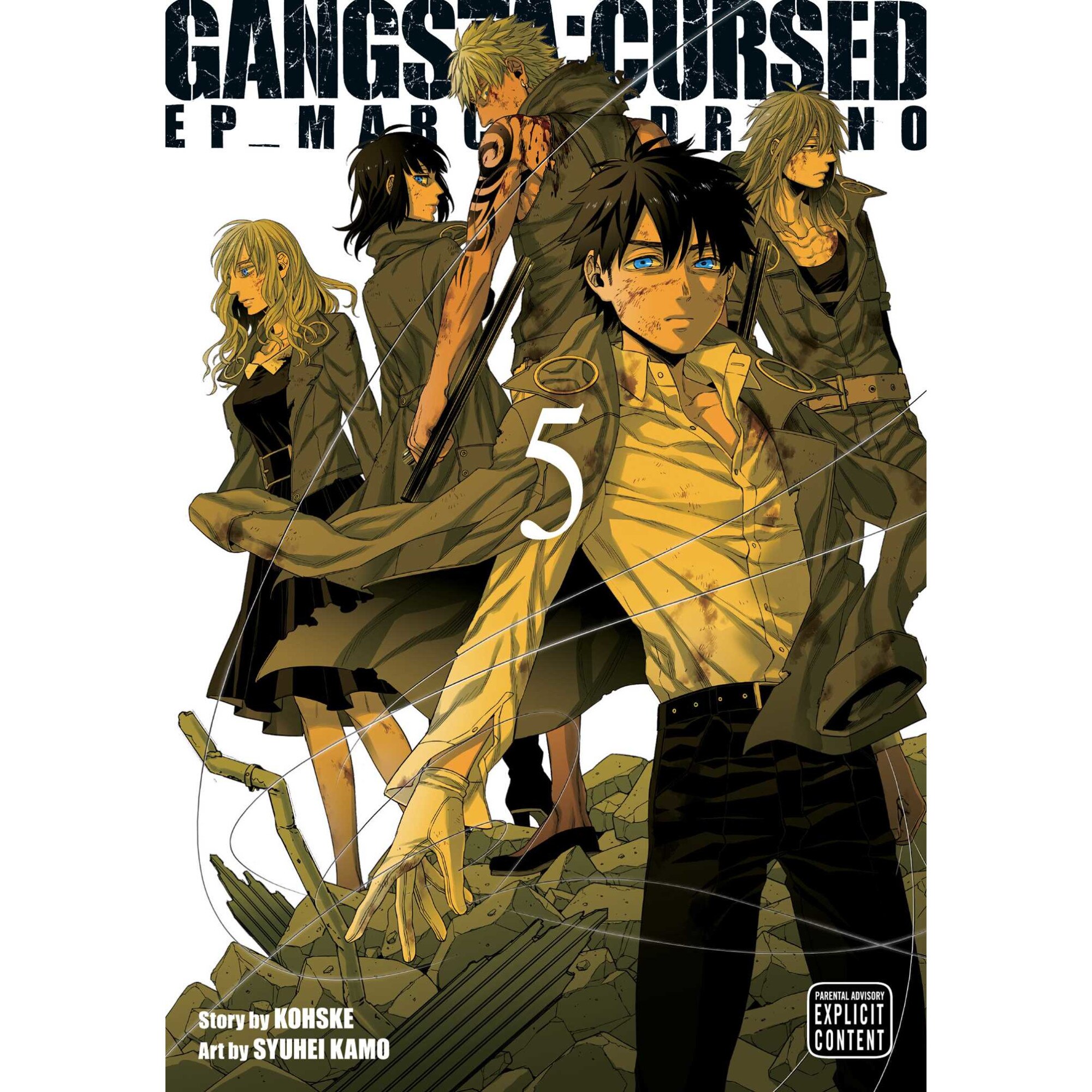 Gangsta: Cursed., Vol. 5 de Kohske