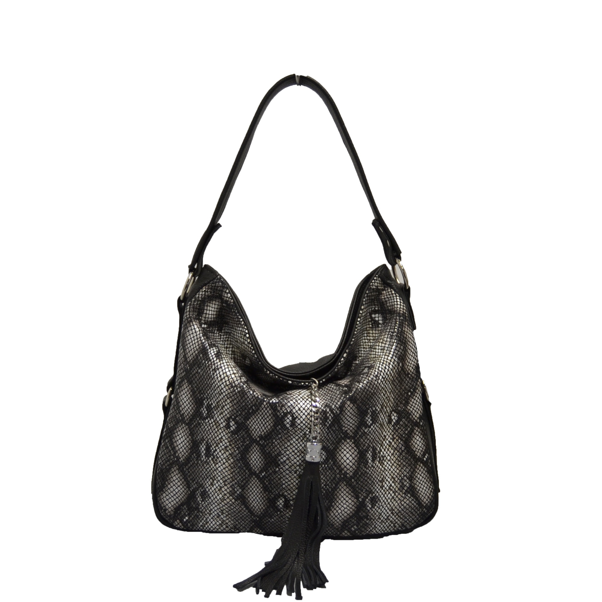 Geanta dama,Zea,piele naturala,neagra(17823)