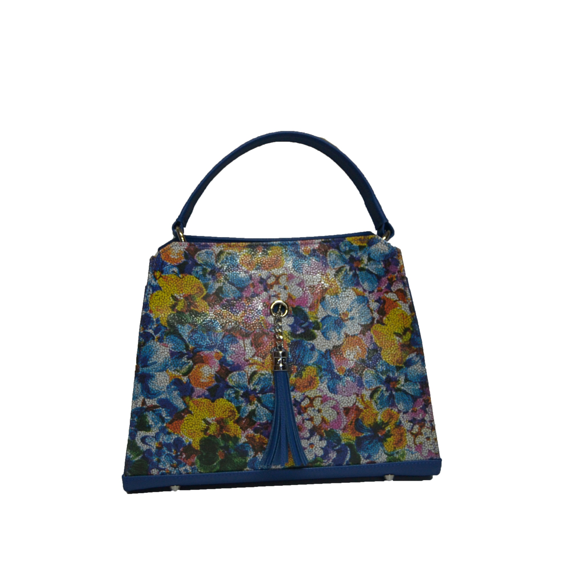 Geanta dama,Zea,piele naturalablue(25131)