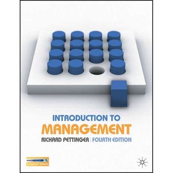 Introduction to Management de Richard Pettinger Introduction to Management de Richard Pettinger