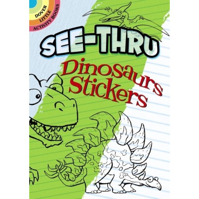 See-Thru Dinosaur Stickers de Chuck Whelon
