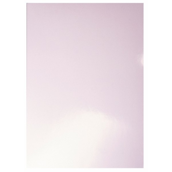 Картонени корици за подвързване, 215 гр., бяло гланц, 100 бр./кутия