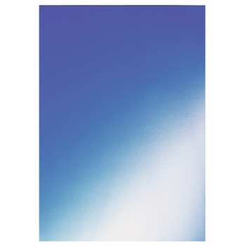 Coperta carton pentru legare, 250 g, albastru lucios, 100 buc/set Coperta carton pentru legare, 250 g, albastru lucios, 100 buc/set