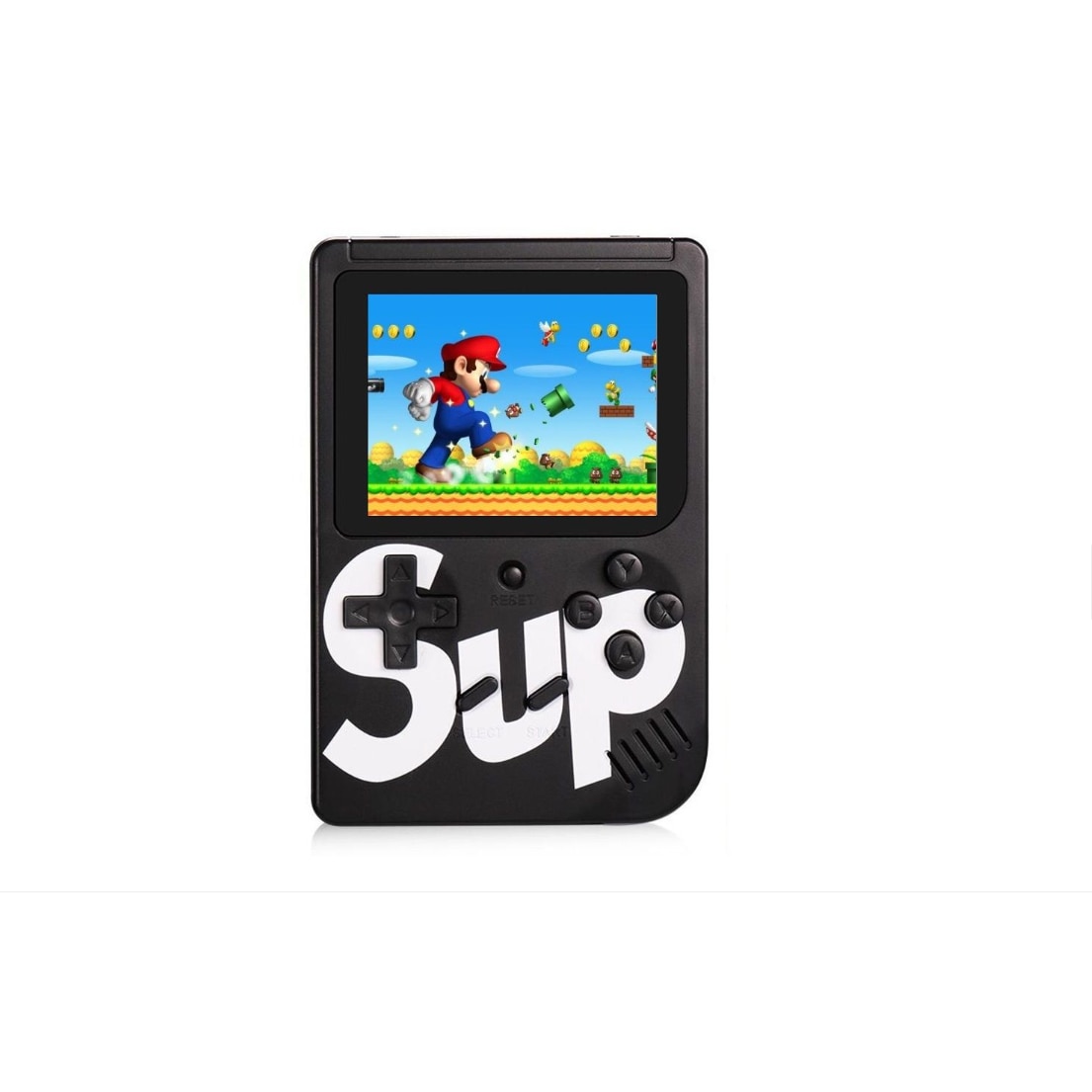 Consola retro de jocuri Skycandle, 400 jocuri, Portabil, Negru