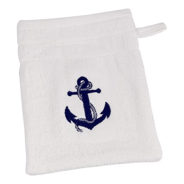 Manusa baie Sea Club, 100% bumbac,alb, 600 GSM,16x21cm