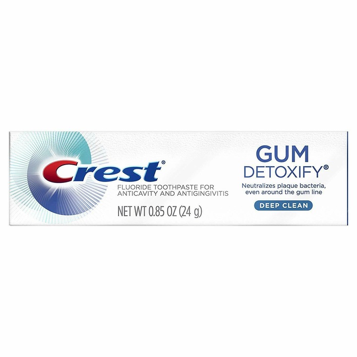 Паста за зъби за грижа за венците, Crest Gum Detoxify Deep Clean, 24 гр