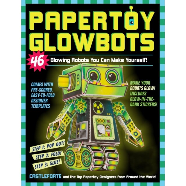 Papertoy Glowbots de Brian Castleforte