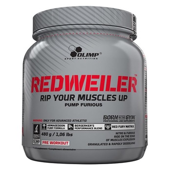 Pre Workout Olimp Sport Nutrition Redweiler, 480g Pre Workout Olimp Sport Nutrition Redweiler, 480g