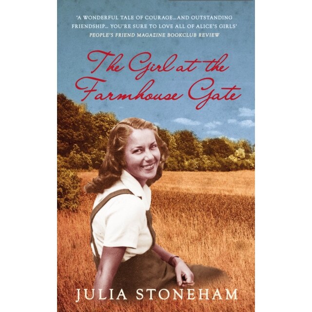 Girl At The Farmhouse Gate de Julia Stoneham