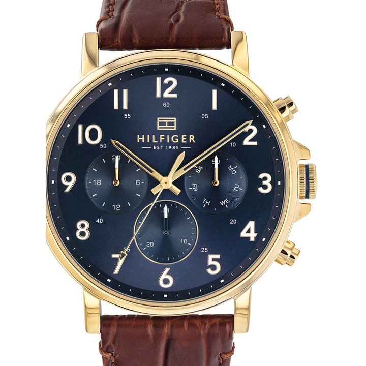 Мъжки часовник Tommy Hilfiger 1710380, 44mm, 5ATM
