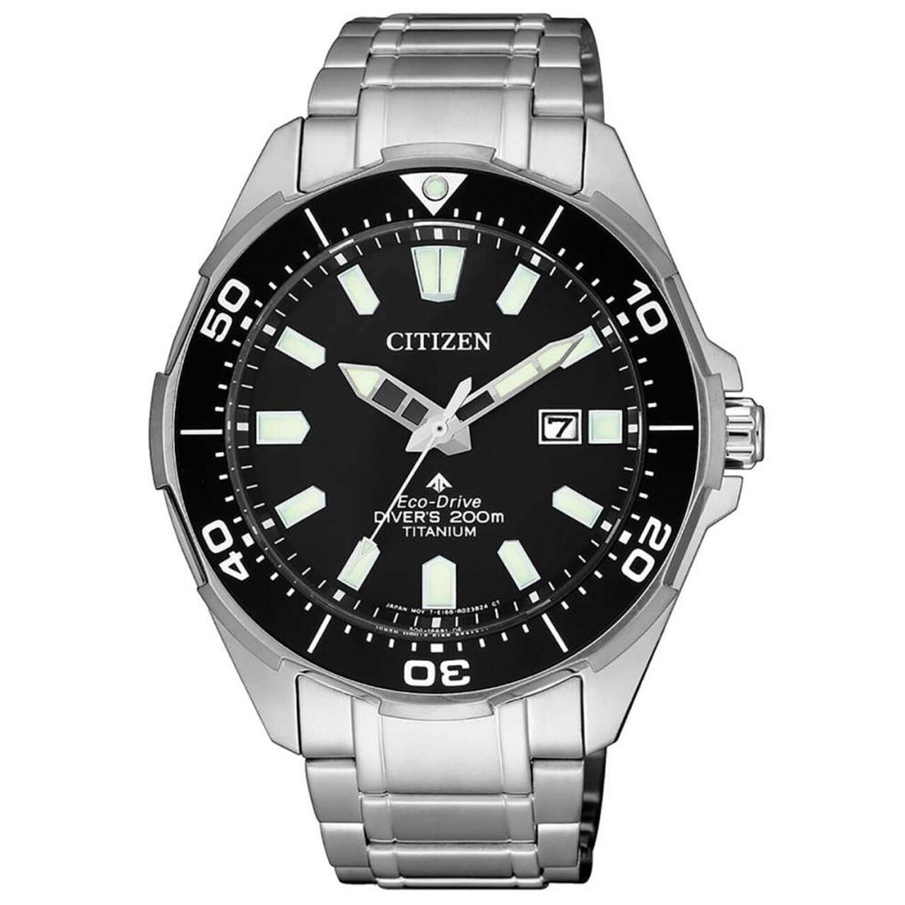 Ceas barbatesc Citizen BN0200-81E Eco-Drive Super-Titanium Promaster 44mm, 20ATM, Argintiu