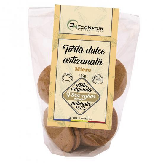 Turta dulce artizanala cu miere, Econatur, 150 g