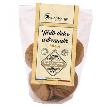 Turta dulce artizanala cu miere, Econatur, 150 g Turta dulce artizanala cu miere, Econatur, 150 g