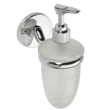 Dispenser (dozator) sapun/dezinfectant Bemeta Alfa, 200 ml, Crom/Sticla Dispenser (dozator) sapun/dezinfectant Bemeta Alfa, 200 ml, Crom/Sticla