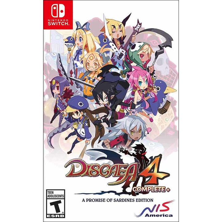 Игра Disgaea 4 Complete+ Promise of Sardines Edition - Nintendo Switch