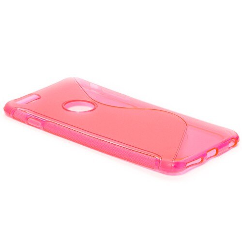 Husa Iphone 6 Plus, Roz S Line, Silicon