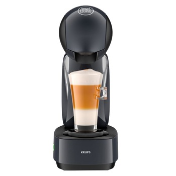 Espressor cu capsule Krups NESCAFÉ® Dolce Gusto® Infinissima KP173B31, 1500 W, 15 bari, functie eco, capacitate rezervor 1.2 L, negru-gri Espressor cu capsule Krups NESCAFÉ® Dolce Gusto® Infinissima KP173B31, 1500 W, 15 bari, functie eco, capacitate rezervor 1.2 L, negru-gri