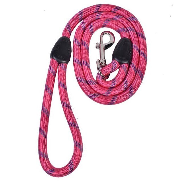 Lesa pentru caini Felis, 115 x 1.3 cm, Roz