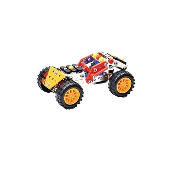 Set Constructie Metalica Masina Off-Road AKU, 137 Piese Tip Puzzle, Jucarie Colectie pentru adulti si copii, AK6645 Set Constructie Metalica Masina Off-Road AKU, 137 Piese Tip Puzzle, Jucarie Colectie pentru adulti si copii, AK6645