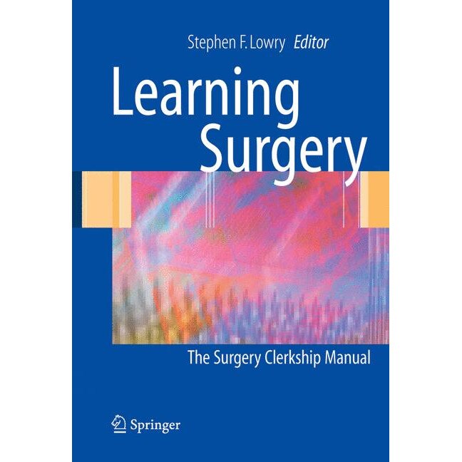 Learning Surgery de Rocco G. Ciocca